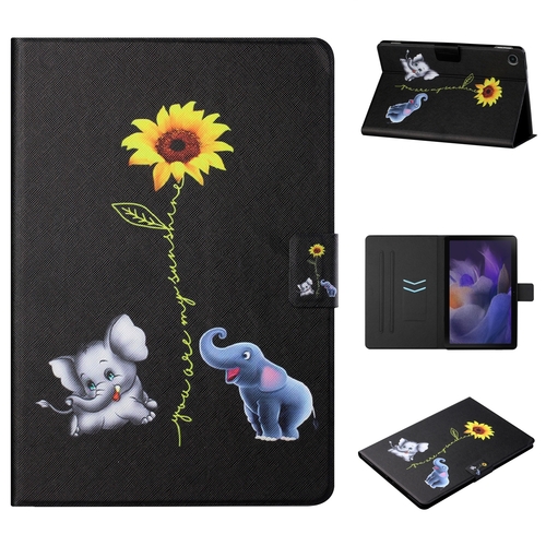F�r Samsung Galaxy Tab A9 Plus Kunstleder Tablet Tasche H�lle Motiv 6