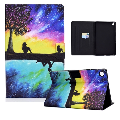 Fr Samsung Galaxy Tab A9 Plus Kunstleder Tablet Tasche Hlle Motiv 7