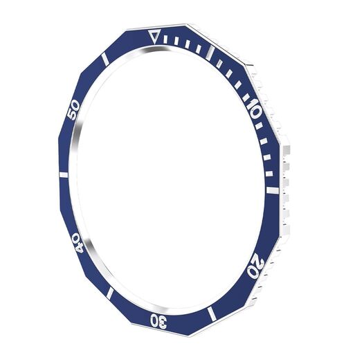 F�r Samsung Galaxy Watch 6 Classic 47 43mm Set H�lle + Hart Glas + L�nettenring 