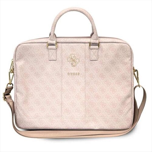 Guess Torba Universelle Notebook 16 Tragetasche 4G Big Logo Pink