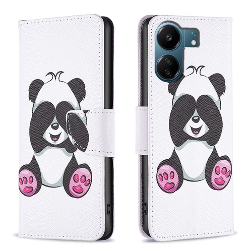 Fr Xiaomi Redmi 13C Kunstleder Handy Tasche Hlle Book Motiv 4 Case