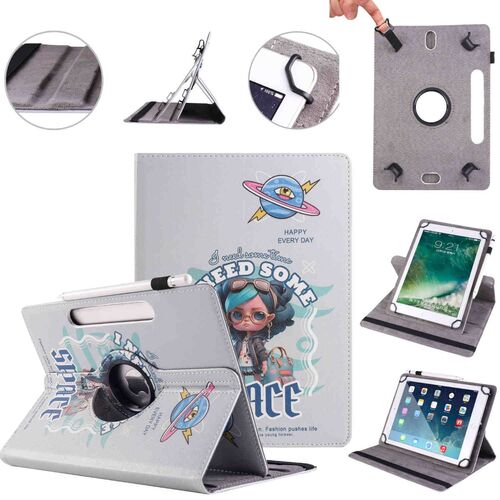 F�r Teclast M50 HD / M50 Pro 10.1 Zoll 360 Grad Uni M9 Tablet Tasche