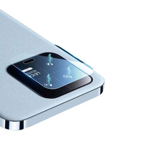 F�r Xiaomi 14 Schutzglas f�r Back Kamera Komplettschutz Transparent