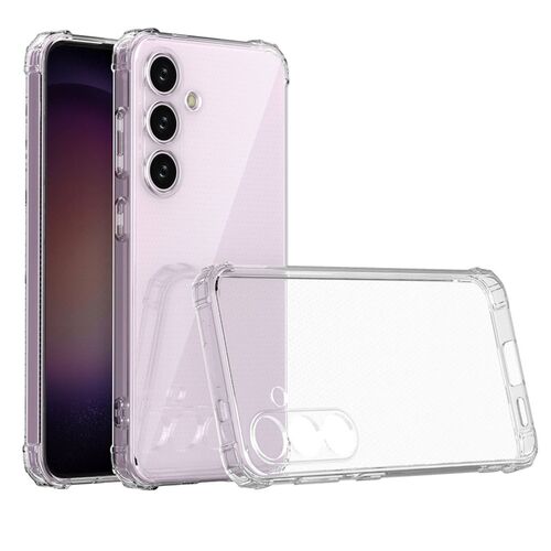 F�r Samsung Galaxy S24 Schock TPU Schutz Handy H�lle Case Transparent