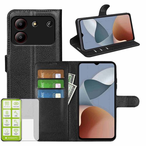 F�r ZTE Blade A54 Cover Handy Tasche Etuis TPU Hart Glas Panzer Folie AUSWAHL 