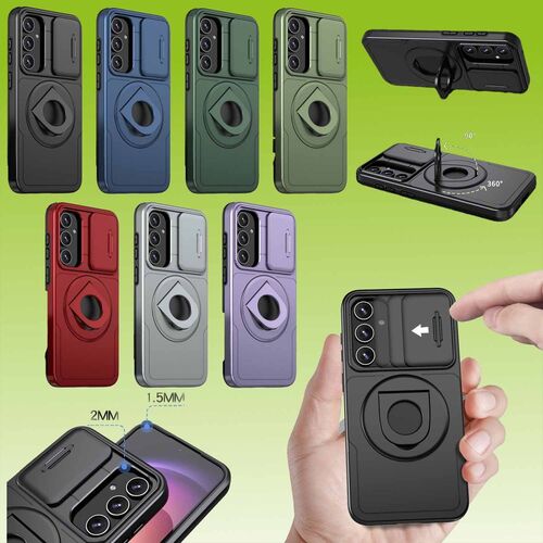 F�r Handy Modelle Design MagSafe Schock Ring Kamera Schutz H�lle Cover Tasche