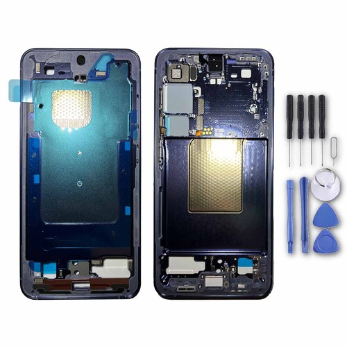 Samsung Galaxy S24 Produktset Ersatz- und Reparaturteile Displays Rahmen Akkudeckel 