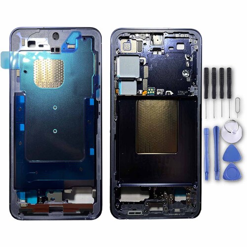 Samsung Galaxy S24 Produktset Ersatz- und Reparaturteile Displays Rahmen Akkudeckel 
