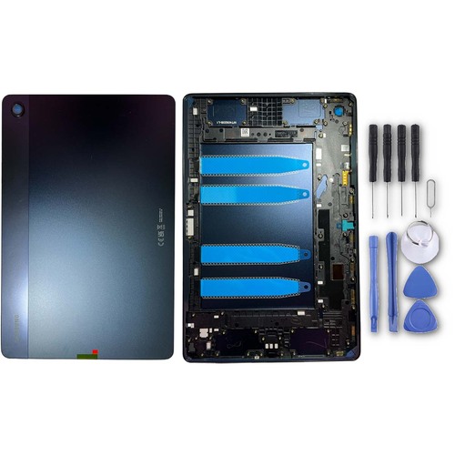 Akkudeckel Back Cover Akku Fach Deckel f�r Samsung Galaxy Tab A9 Plus 5G GH81-24770A Navy Blau Ersatzteil