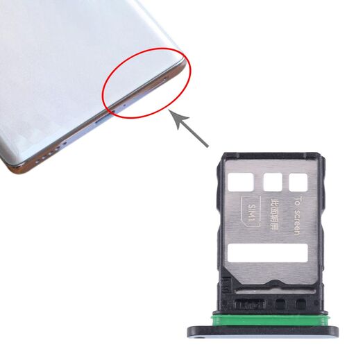 F�r Honor 90 SIM + SIM Card Tray Kartenhalter Gr�n 