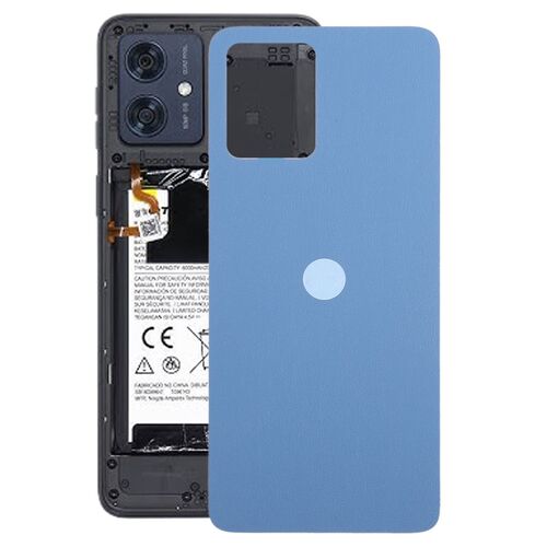 F�r Motorola Moto G54 Akkudeckel Battery Back Cover Ersatzteil Reparatur Blau