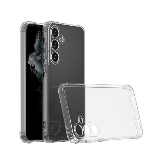 F�r Samsung Galaxy A55 Schock TPU Schutz Handy H�lle Case Transparent
