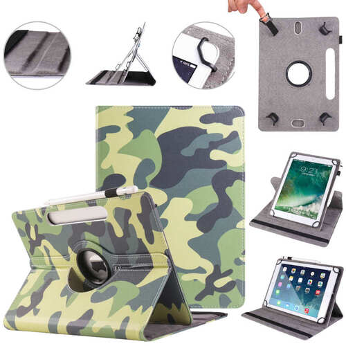 F�r Lenovo Tab M11 360 Grad Uni Motiv 15 Tablet Tasche H�lle Etuis