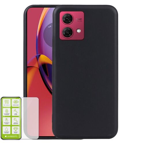 F�r Motorola Moto G84 5G Cover Handy Tasche Etuis TPU Hart Glas Panzer Folie Zubeh�r AUSWAHL 