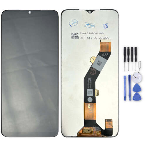 F�r ZTE Blade A54 Display Full LCD ohne Rahmen Einheit Touch Ersatzteil Reparatur Schwarz