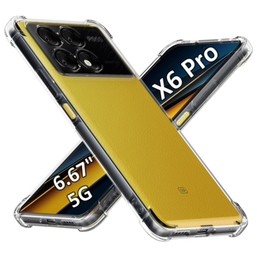 F�r Xiaomi Redmi K70E Poco X6 Pro Schock TPU Schutz H�lle Transparent