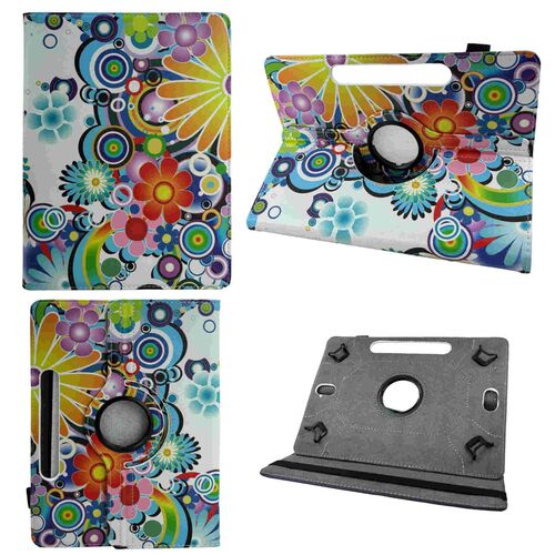 F�r Apple iPad Air 11 2025 / 2024 360 Grad Uni Motiv 21 Tasche H�lle