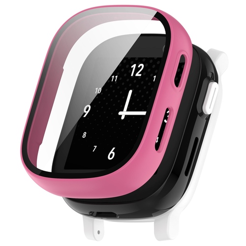 F�r Xplora X6 Play / X6 Children Schutz H�lle + 3D Hart Glas Pink