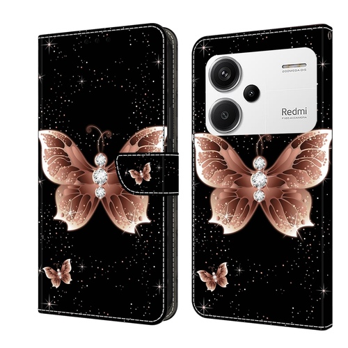 F�r Xiaomi Redmi Note 13 Pro Plus Kunst-Leder Book Tasche Motiv 13