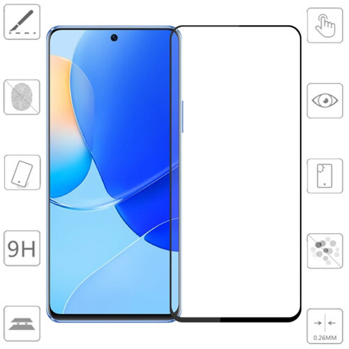F�r Xiaomi Poco M6 Pro 4G 2x 3D Premium 0,3mm Schutz Hart Glas Schwarz