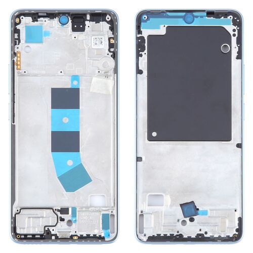 F�r Xiaomi Redmi Note 13 4G Display Rahmen Frame Bezel Plate Ersatzteil Reparatur Blau