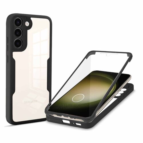 F�r Samsung Galaxy S24 Plus Full Cover 360 Acrylic Hybrid Schutz H�lle