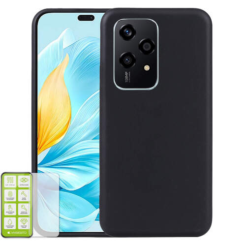 F�r Honor 200 Lite Cover Handy Tasche Etuis TPU Hart Glas Panzer Folie AUSWAHL 