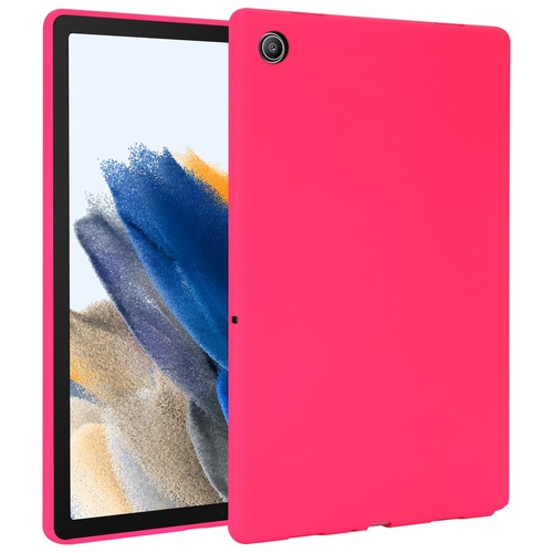 F�r Samsung Galaxy Tab A9 TPU Silikon H�lle d�nn Cover Pink