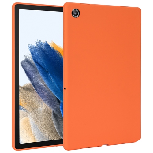 F�r Samsung Galaxy Tab A9 TPU Silikon H�lle Ultra d�nn Orange