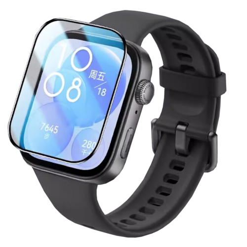 F�r Huawei Watch Fit 4 / 4 Pro / 3 2.5D 0,26mm H9 Transparent Folie