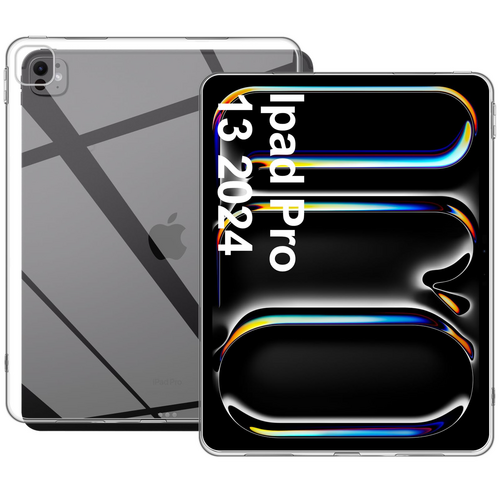 F�r Apple iPad Pro 13 2024 Tablet Tasche H�lle TPU Silikon Cover Case