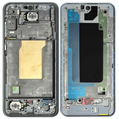 Samsung Display LCD Mittelrahmen fr Galaxy A35 5G GH82-34225B Awesome Iceblue Ersatzteil