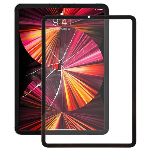F�r Apple iPad Pro 11.0 2021 2022 Display LCD Front Glas Ersatzteil Reparatur Schwarz