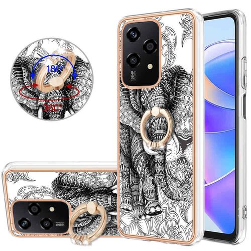 F�r Honor 200 Lite Design mit Ring TPU / PC Handy H�lle Cover Muster