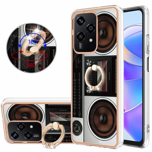 F�r Honor 200 Lite Design mit Ring TPU / PC Handy H�lle Cover Muster