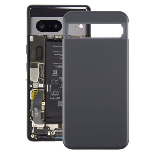 F�r Google Pixel 8a Akkudeckel Backcover Battery Cover Ersatzteil Schwarz