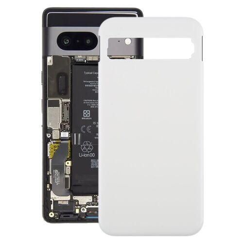 F�r Google Pixel 8a Akkudeckel Backcover Battery Cover Ersatzteil Silber