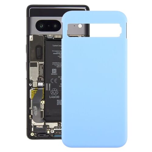 F�r Google Pixel 8a Akkudeckel Backcover Battery Cover Ersatzteil Blau