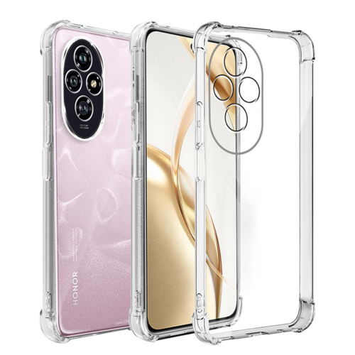 F�r Honor 200 Pro Schock TPU Schutzh�lle Handy H�lle Case Transparent