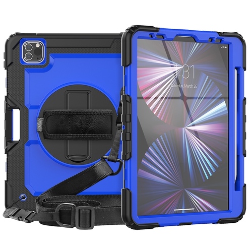 Fr Apple iPad Air 11 2024 / Air 5 / 4 Robuste Hybrid 360 Grad Tasche