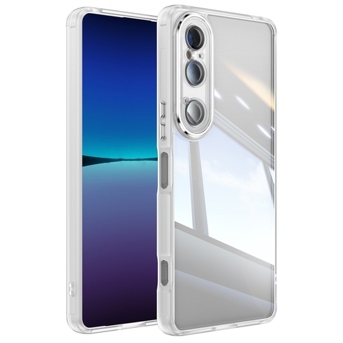 F�r Sony Xperia 1 VI Armor Hybrid Acryl TPU Schock H�lle Transparent