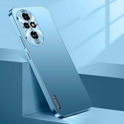 F�r Honor 200 Feinmattes Metall Design Handy H�lle Cover Case Hellblau