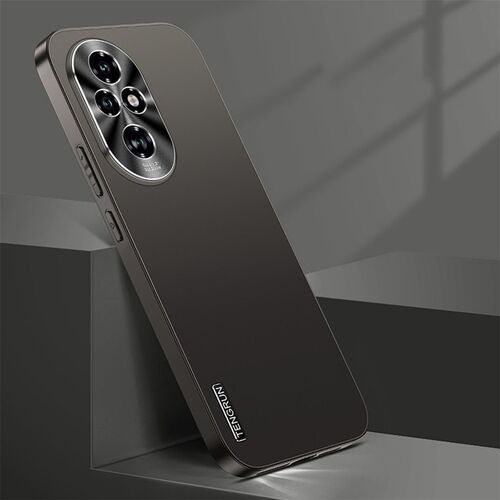 Fr Honor 200 Pro Feinmattes Metall Design Handy Hlle Cover Schwarz