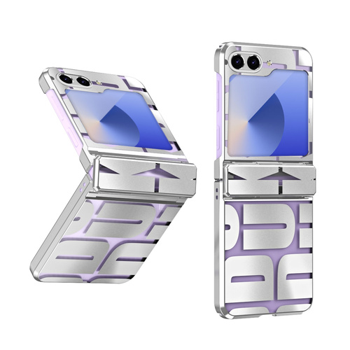 Fr Samsung Galaxy Z Flip7 FE / Flip6 Electroplating Schutz Hlle Case