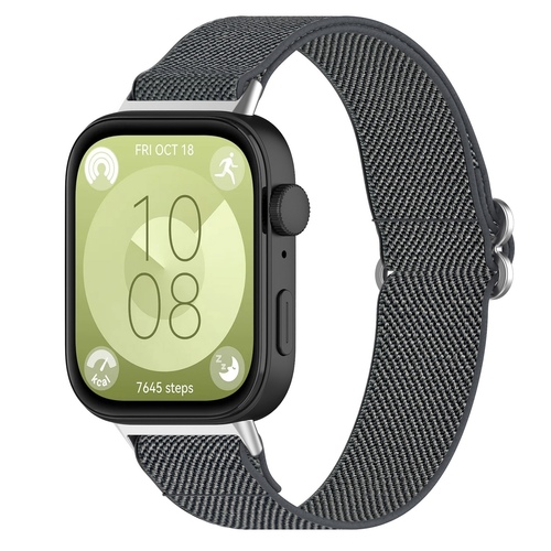 F�r Huawei Watch Fit 4 / 4 Pro / 3 Elastisches Sport Nylon Armband M1