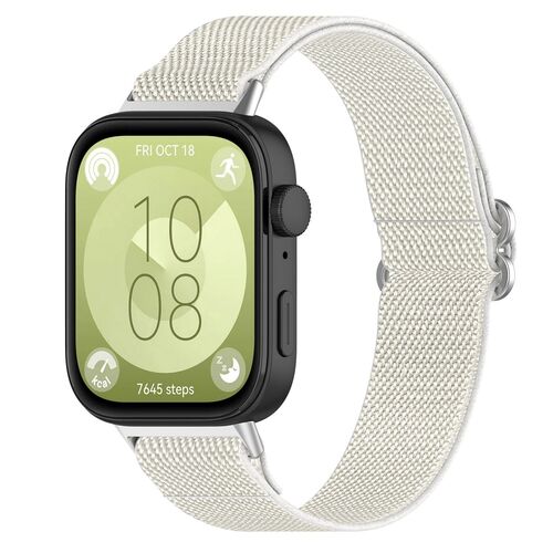 F�r Huawei Watch Fit 4 / 4 Pro / 3 Elastisches Design Stil Sport Nylon Arm Band Smart Ersatz 