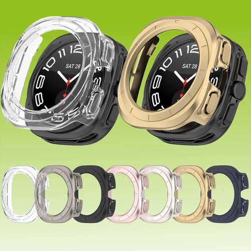 F�r Samsung Galaxy Watch Ultra 47mm Kunststoff Smart Watch Schutz Geh�use H�lle