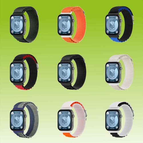 F�r Huawei Watch Fit 4 / 4 Pro / 3 Elastisches Alpin Loop Sport Nylon Smart Ersatz Armband