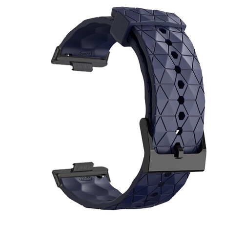 F�r Huawei Watch Fit 4 / 4 Pro / 3 Silikon Design Ersatz Band D- Blau