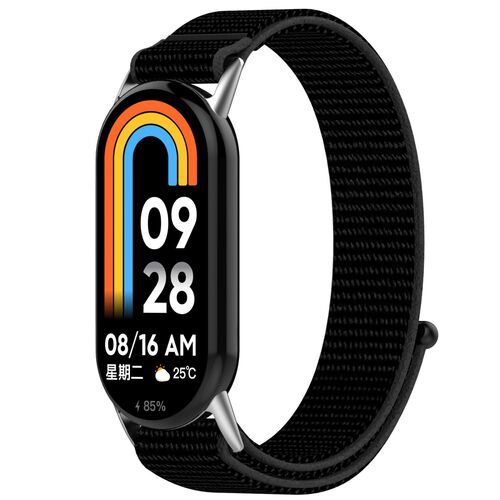 F�r Xiaomi Smart Band 10 / 9 / 9 NFC Design Nylon Klettverschluss Band